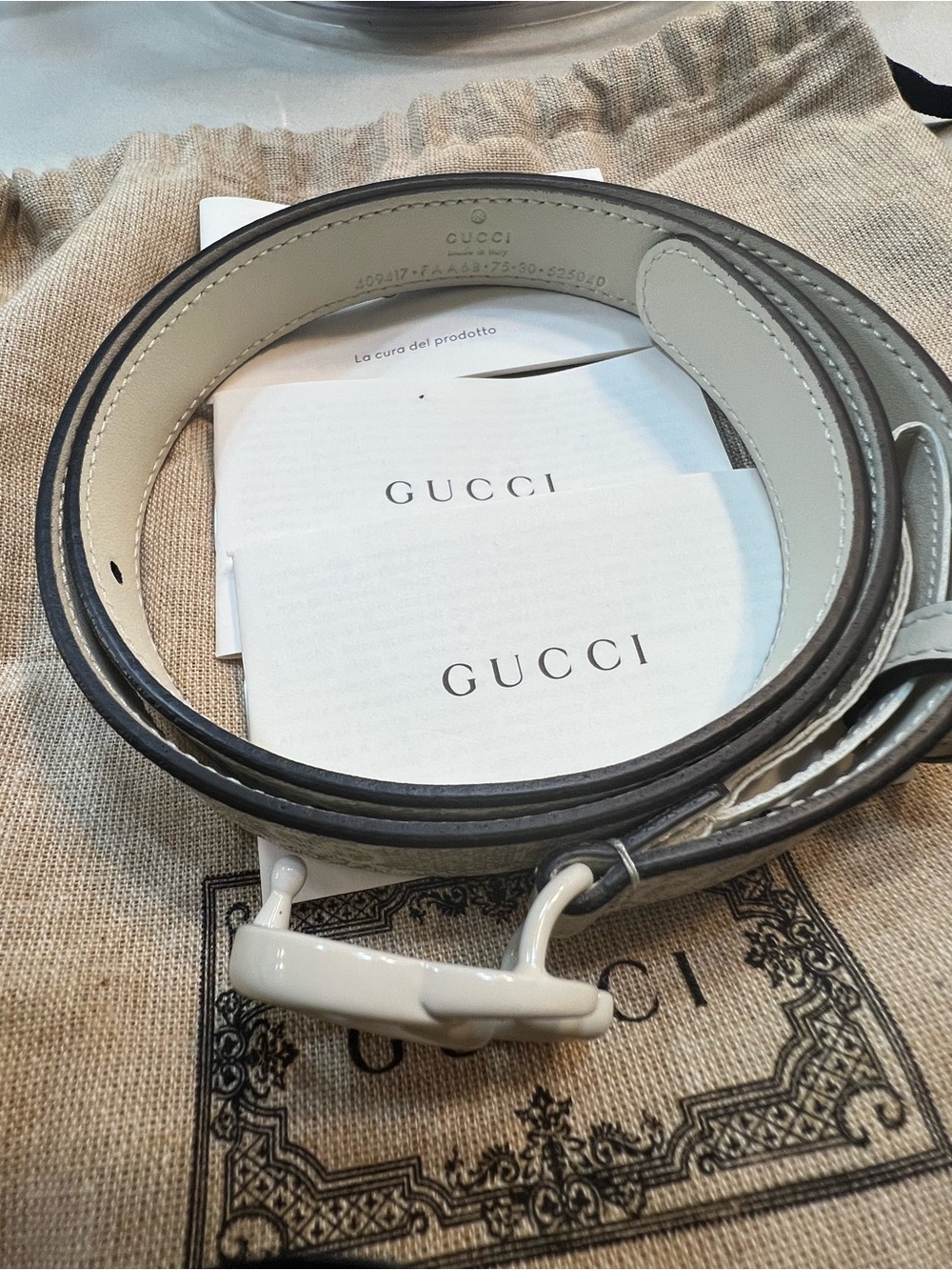 Gucci Leather Belt